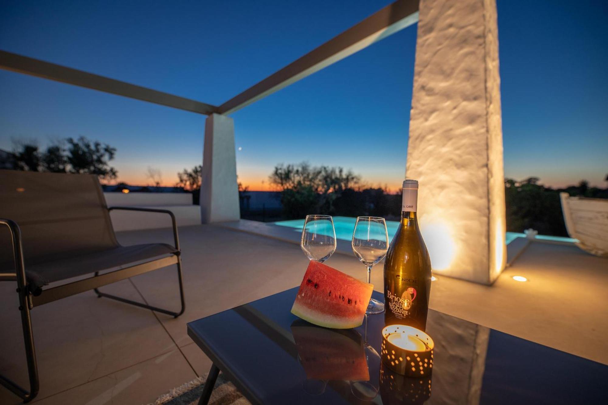 Trullo Monia Villa ตอร์เรซูดา ภายนอก รูปภาพ